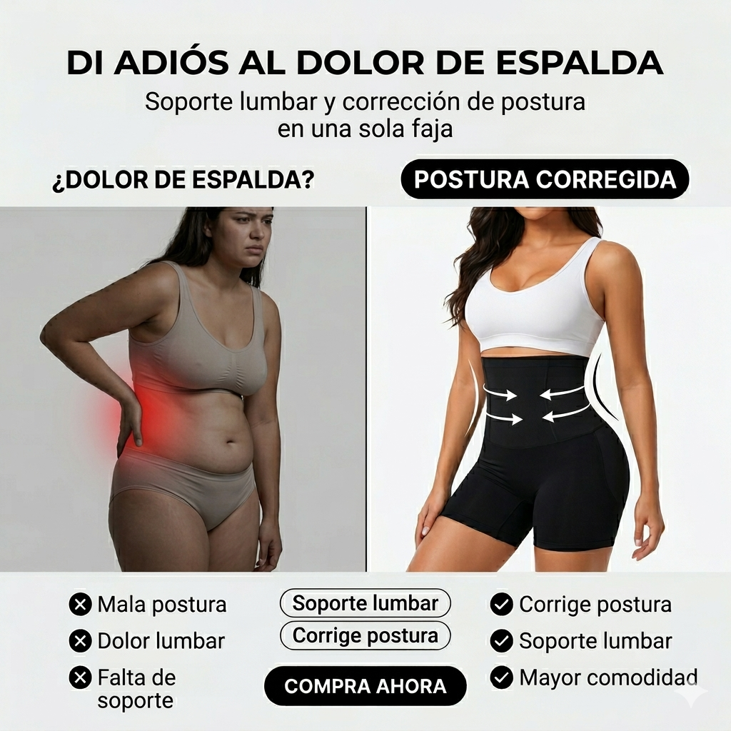 Faja Sculpt&Back “Moldea tu figura, protege tu espalda”      Camiseta + Faja