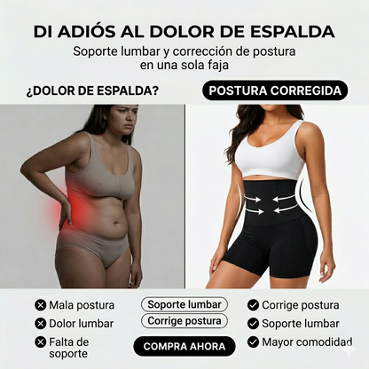 Faja Sculpt&Back “Moldea tu figura, protege tu espalda”      Camiseta + Faja