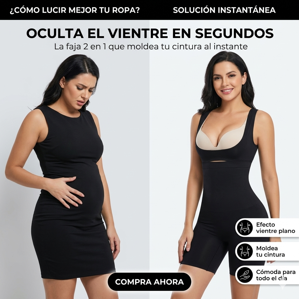 Faja Sculpt&Back “Moldea tu figura, protege tu espalda”      Camiseta + Faja