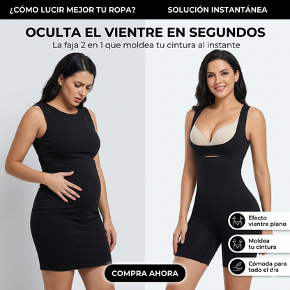 Faja Sculpt&Back “Moldea tu figura, protege tu espalda”      Camiseta + Faja